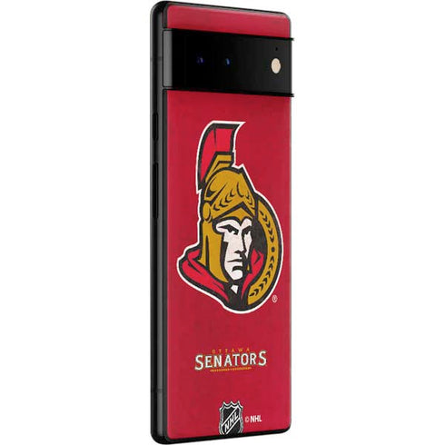 NHL Ottawa Senators Distressed Google Pixel 6 Pro Skin